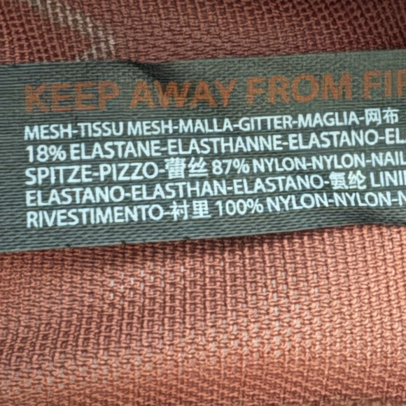 Urban Outfitters Rich Brown Lace Corset Bra with Boning, Adjustable Straps. NWT - Picture 11 of 15